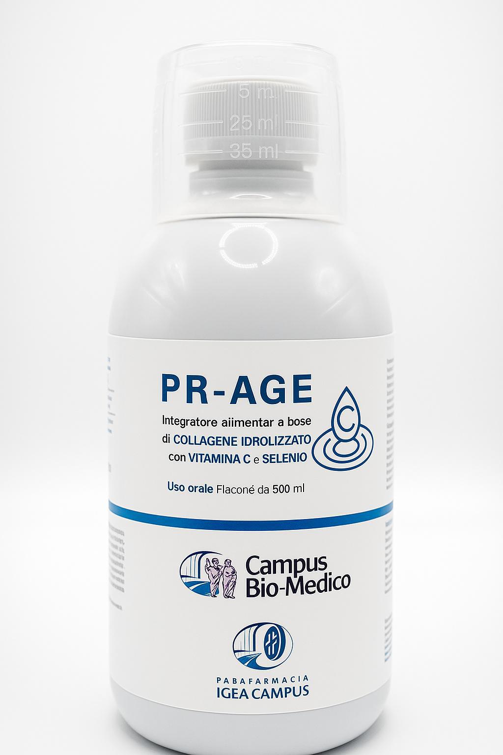 Farmacia Igea PR - Age Integratore di Collagene Idrolizzato, Vitamina C e Selenio 500 ml